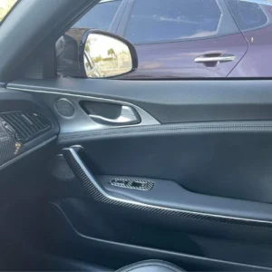 Kia Stinger 3M Carbon Fiber Interior Door Panels