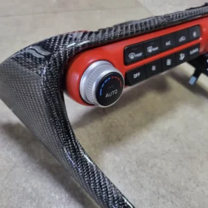 Kia Stinger Carbon Fiber Climate Control Panel