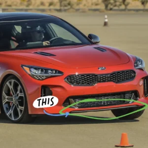 Kia Stinger Carbon Fiber OEM Front Lip