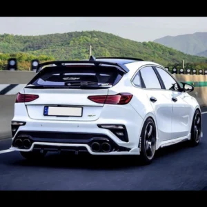 K3 painted Rear diffuser