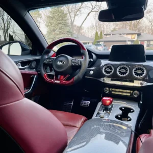 Kia Stinger Carbon Fiber Steering Wheel V2.0