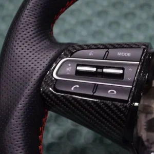 Kia Stinger Carbon Fiber Steering Wheel Trim
