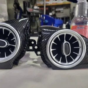 Kia Stinger Carbon Fiber Vents (LH/RH) + LED & connectors